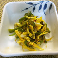 ☆Rokko☆'s cooksnap of when they made 簡単☆じゃことピーマンの卵炒め.