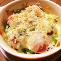 たどどど's cooksnap of when they made 簡単!しらすとナスのバジルチーズ焼き。.