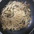 もぐもぐあやごはん's cooksnap of when they made なすとひき肉の甘辛パスタ.