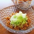 旦那は皿洗い's cooksnap of when they made ひきわり納豆のごま油風味☆.