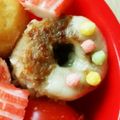 ミロ１７８'s cooksnap of when they made キャラ弁＊ハンバーグでドーナッツ弁当＊.