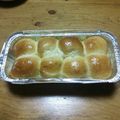 ichichi10's cooksnap of when they made うちの手捏ねバターミルクちぎりパン♪.