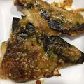 ☆★あーこ★☆'s cooksnap of when they made 塩さばのごま味噌焼き.