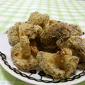 赤い電話's cooksnap of when they made 青のり椎茸フライ♡.