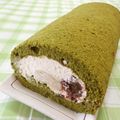 赤い電話's cooksnap of when they made ふんわり、ふっくら♡抹茶ロールケーキ生地.