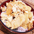 brasil123's cooksnap of when they made 親子丼 ＊卵１個でとろとろ.