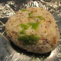 ジョングレ's cooksnap of when they made わさび風味の♪大根の葉と赤紫蘇おにぎり.