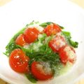 クックJUMVH5☆'s cooksnap of when they made トマトとほうれん草のイタリアンサラダ.
