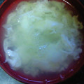 春乃HARUNO's cooksnap of when they made 卵白と水菜のすまし汁★残り物で.