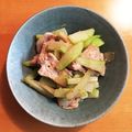 ★もにゃ大好き★'s cooksnap of when they made はやとうりと豚肉の炒め物.