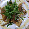 ひいちい's cooksnap of when they made 厚揚げの焼き葱梅ソース.