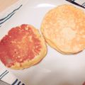 おしん！'s cooksnap of when they made 豆腐でふわっふわもっちもち！ホットケーキ.