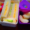 ママんま's cooksnap of when they made きゅうりのサンドイッチ　思い出の味.