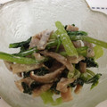うずしろ's cooksnap of when they made ほうれん草とベーコンのマヨネーズあえ♣.