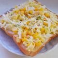 taako1552's cooksnap of when they made 簡単☆マヨコーンキャベツトースト♪.