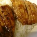 クック2CMIQR☆'s cooksnap of when they made 秋刀魚の蒲焼き丼♡.