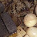 Rまいまい's cooksnap of when they made 牛すじ肉と豆腐と大根の煮物.