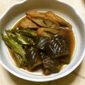 ミニぱたん's cooksnap of when they made なすといんげんとごぼ天の煮物.