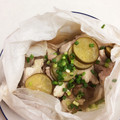 Ⓜ︎atsuTayo's cooksnap of when they made 鶏肉と大根の包み焼き(すだち風味).