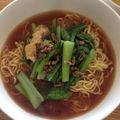 ストックポート's cooksnap of when they made 小松菜と豚挽き肉の味噌炒め.