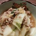 海航's cooksnap of when they made 簡単♡豚ミンチと白菜のマーボー煮込み☆.