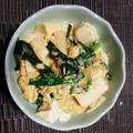 smauny's cooksnap of when they made ササッと出来るおかず、ニラと豆腐の卵とじ.