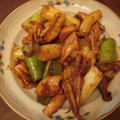 あんずももせな's cooksnap of when they made いかのマヨ辛炒め.