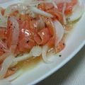 mayuryu's cooksnap of when they made たっぷりたまねぎのサーモンマリネ.