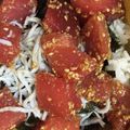 春巻きママ's cooksnap of when they made マグロ漬け丼.