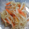 なおつん0802's cooksnap of when they made 簡単 節約！ もやし 人参の からし和え.