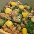 ChunChun☆≡'s cooksnap of when they made レンチンでラクラク★モロヘイヤオクラ納豆.