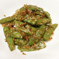 ayaakari's cooksnap of when they made さやえんどうの胡麻かつお和え.