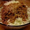 ソラシド's cooksnap of when they made 春キャベツとひき肉でスタミナサラダ風♪.