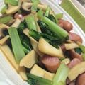 ーゆーかー's cooksnap of when they made 小松菜のバター醤油炒め.