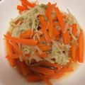 a0imama♡'s cooksnap of when they made もやしと人参の簡単ナムル風.