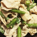 ㌧コ★'s cooksnap of when they made 簡単★さやいんげんと豚肉のマヨポン和え★.