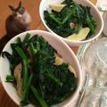 rinneco's cooksnap of when they made ＊ほうれん草ときのこ超シンプル塩麹炒め＊.