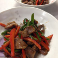 赤ぎん's cooksnap of when they made ピーマンと砂ズリのオイスターソース炒め.