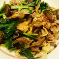 fukudoru's cooksnap of when they made 小松菜と豚肉炒め.