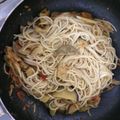 もぐもぐあやごはん's cooksnap of when they made ナスとトマトのクリームパスタ.