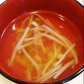 梨パフェ♪'s cooksnap of when they made ウェルカム月末☆もやし純和風スープ.