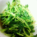 momocookin's cooksnap of when they made 《簡単》★豆苗のナムル★ささっと５分.