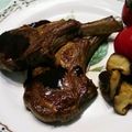 ミルクティなお's cooksnap of when they made ラム肉のソテー・バルサミコソース.
