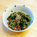 YUZVIO's cooksnap of when they made ☆ほうれん草納豆☆.