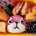 わらびもっちー's cooksnap of when they made キャラ弁 あつガルル 妖怪ウォッチ.