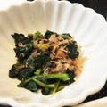 クックV4WJS0☆'s cooksnap of when they made モロヘイヤとなめこの和え物.