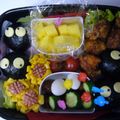 ゆきぶーー's cooksnap of when they made キャラ弁☆まっくろくろすけ.