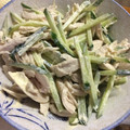 料理初心者男。's cooksnap of when they made ササミとキュウリのマヨサラダ.