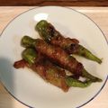 みつばちマーマ's cooksnap of when they made 【簡単独り飯】甘長ピーマンの豚バラ巻き.