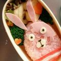 まひろ♪'s cooksnap of when they made （キャラ弁）ウサビッチ★キレネンコ.